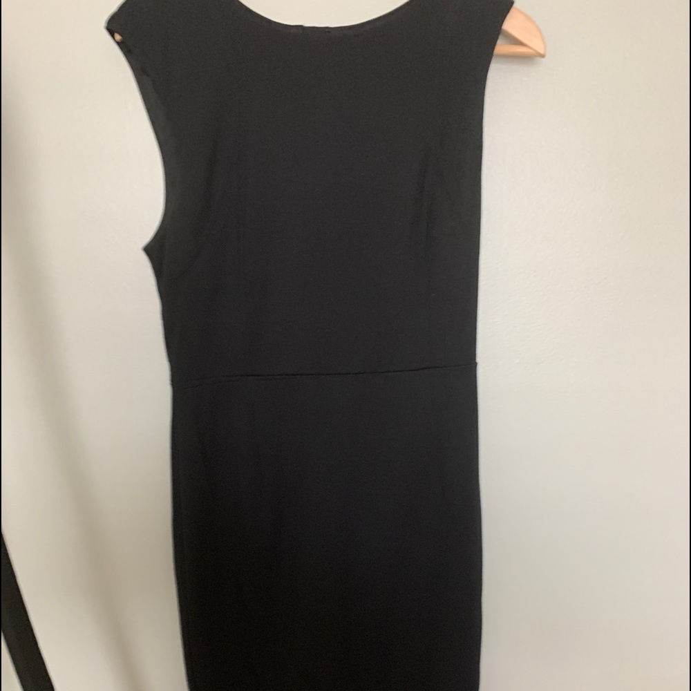 Express Black knee length dress